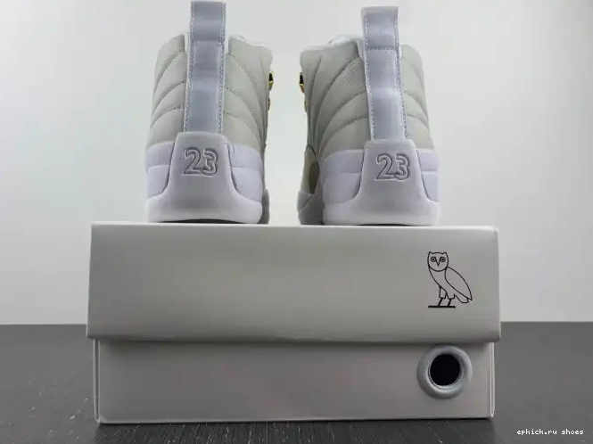 Rep White OVO 12 873864-102 Jordan Retro 0513